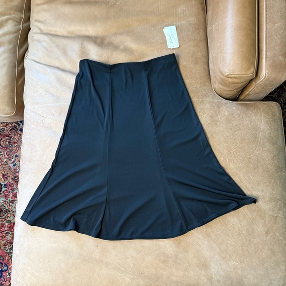 Notations Dresses & Skirts - Clothing Co By Notations Deadstock A-Line Black Skirt Women’s Size Medium